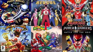 Power Rangers PlayStation Evolution PS1-PS4