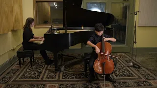 J.S. Bach Sonata for Viola da Gamba No.2 in D Major BWV 1028 Allegro, Cello, Justin Kijun Lee