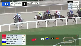 Gulfstream Park Carrera 4 - 28 de Enero 2024