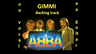 ABBA - GIMME backing track, no guitar, no vocal