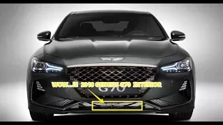 WOW...!!! 2018 genesis g70 interior