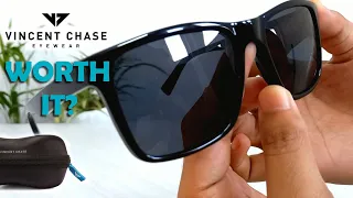 Vincent Chase Polarized Sunglasses  under ₹1000!⚡Unboxing & Review | 100% UV Protected Eyewear|