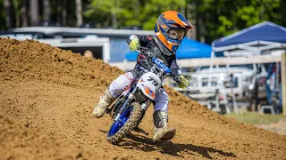 PW50 Race (50cc Shaft) and 50cc 4-6 Race (Cobra 50 Jr) at Halfmoon MX Park in Jacksonville NC