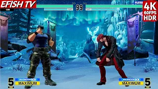 Clark Still vs Iori Yagami (Hardest AI) - KOF XV