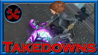 Avengers Takedowns | Black Widow
