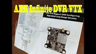 AKK Infinite DVR VTX  Test