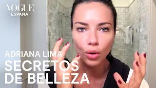 Adriana Lima: look para salir de noche con toque brasileño | Secretos de belleza | Vogue España