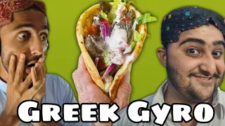 Tribal People's First Time Trying Beef Gyros: An Eye-Opening Experience".