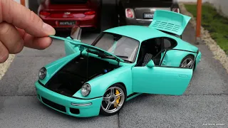 1:18 RUF SCR 2018, Mint green - Almost Real [Unboxing]