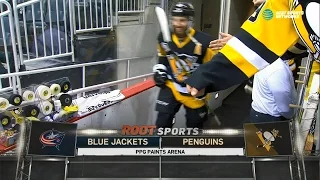 Penguins vs. Blue Jackets (4/4/2017) (Highlights)