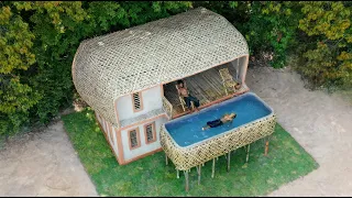 Building Swimming Pool on our Two Story Villa With Private Underground Living Room