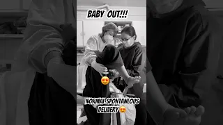 Normal Birth Vlog! #baby #birthmom #birthvlog #viral #newborn #pregnancyvideo