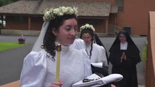 Daughters of Mary, Mother of Our Savior - Reception of the Habit and Profession Ceremonies - 2019