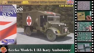 Gecko Models 1/35 Katy Ambulance Review