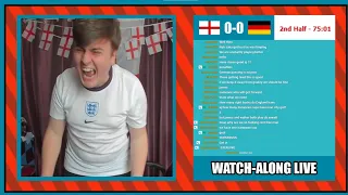 ENGLAND GOAL REACTION! (England 2-0 Germany) #shorts