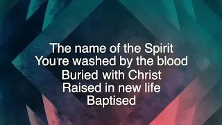 Baptised  ~ Zach Williams ~ lyric video