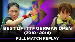 FULL MATCH | SHAN Xiaona (GER) vs SUH Hyowon (KOR) | WS F | 2014 German Open