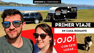 😃Primer viaje en casa rodante: Calamuchita. ¡Ojo con este lugar! 🤔 E2 T1 "La casa del lago" ⏹️▶️