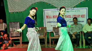 All heirok inter school literary meet  || Dance competition #1 || Daina & Langlen || Erabot day 2019