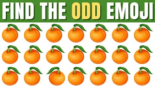 HOW GOOD ARE YOUR EYES #5 l Find The Odd Emoji Out l Emoji Puzzle Quiz | Easy, Medium, Hard