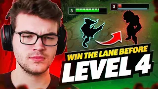 HOW TO WIN EVERY LANE BEFORE LEVEL 4