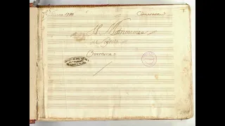 Il matrimonio segreto: Overtura / CIMAROSA (Autograph score)