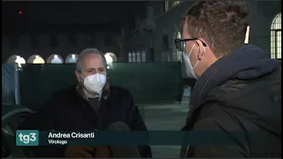 Rai3 - Crisanti in Procura a Bergamo per le audizioni sull’inchiesta Covid