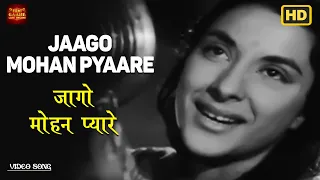 Jaago Mohan Pyaare - Jagte Raho - Lata Mangeshkar - Raj Kapoor ,Sumitra Devi - Video Song