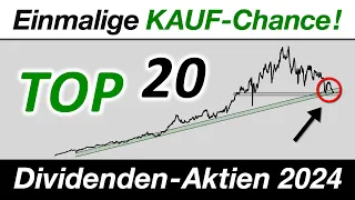 JETZT Kaufen: TOP 20 Dividenden-Aktien 2024