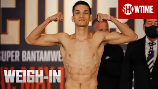 Brandon Figueroa vs. Stephen Fulton: Weigh-In | SHOWTIME CHAMPIONSHIP BOXING