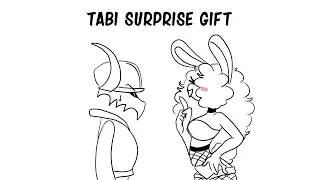 Tabi Surprise Gift| Comic from 🐰🌸~HunniBunnii~🌸🐰(Friday Night Funkin' Comic Dub)