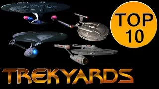 Trekyards Top 10 - Ship Design Eras