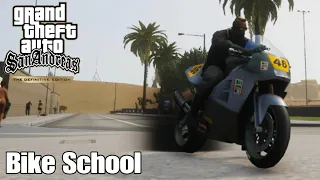 Grand Theft Auto San Andreas Definitive Edition - Bike School [ALL GOLD]