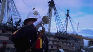 The Last Post as performed by The Royal Marines Band