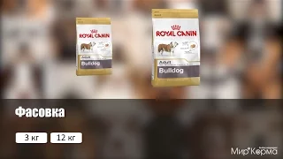 Обзор корма Royal Canin Bulldog Adult