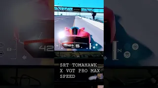 Srt tomahawk x vision pro MAX speed #shorts #gameplay