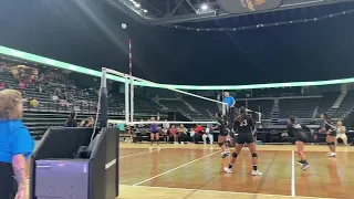 Lakota Tech wins match point to capture the 2022 LNI volleyball championship