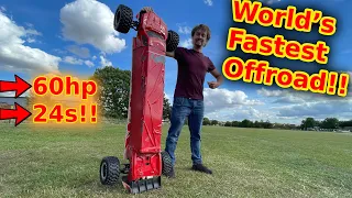 The Sausage - World's Fastest & Longest RC Car