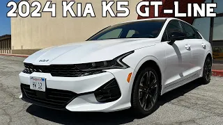 Is The 2024 Kia K5 GT-Line a Worthy Competitor to the Honda Accord and Toyota Camry??