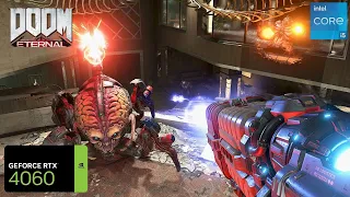 DOOM Eternal RTX 4060 FPS TEST | RTX 4060 Benchmark 1080p/1440p/4K