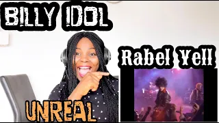 First Time Hearing Billy Idol [Official Music Video] Rebel Yell REACTION!