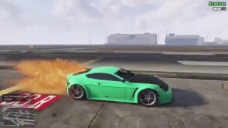 GTA 5 Flaming Car Glitch