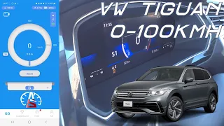 Volkswagen Tiguan 0 a 100km/h (0-62MPH) a nivel del mar