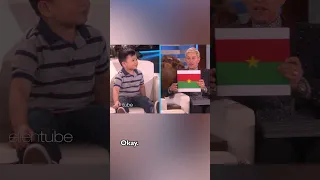 3-Year-Old Flag Expert Can’t Be Stumped 🇧🇫 #shorts