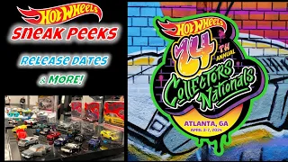 Hot Wheels Sneak Peeks!! 2024 Atlanta Convention #fyp #hotwheels