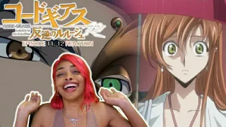 REALLY JEREMIAH! EVERYTHING WAS GOING SO GOOD! | CODE GEASS R2 EPISODE 11, 12 REACTION