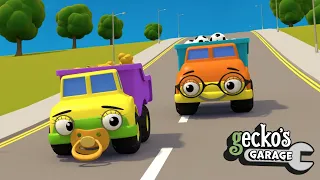 Daisy The Dumper Truck Songs | Educational Videos For Toddlers | Gecko's Garage | Trucks For Kids