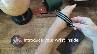 How to wear a NATO Strap: Without the excess of strap