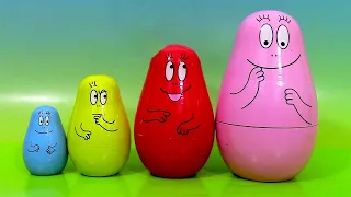 Barbapapa Poupées Gigognes Oeufs Surprise Peppa Pig ♥ Nesting Dolls