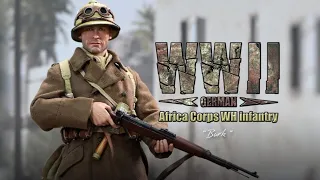 Unboxing video of DID D80152 WWII German Africa Corps WH Infantry Burk